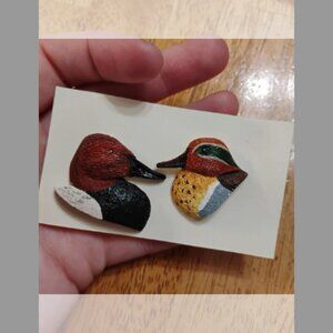 Duck brooches